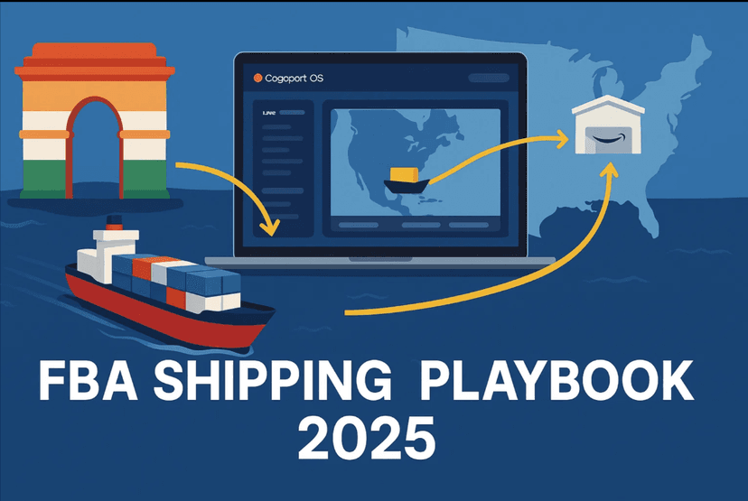 FBA Shipping from India: Your 2025 Playbook