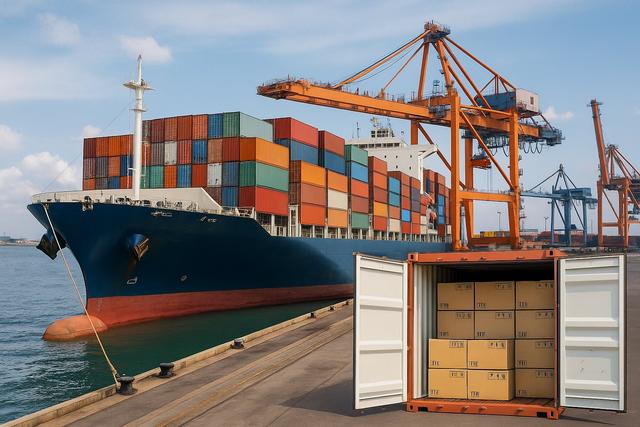 Import Electronics from China to India by Sea