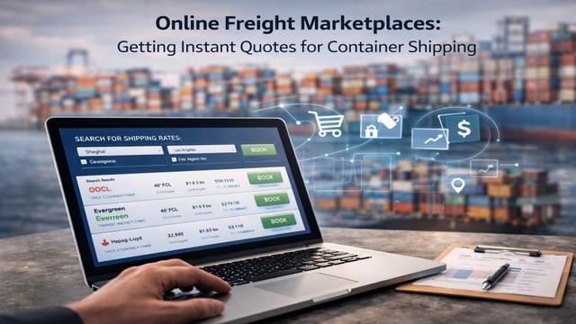 Online Freight Marketplaces: Getting Instant Quotes for Container Shipping