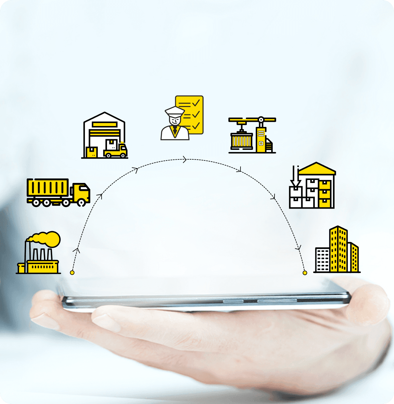 FOB Exports and CIF Imports illustration